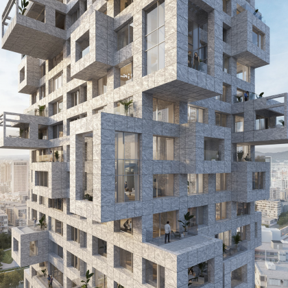 MVRDV: Nuevo proyecto residencial en Taipei: «Out of the Box»